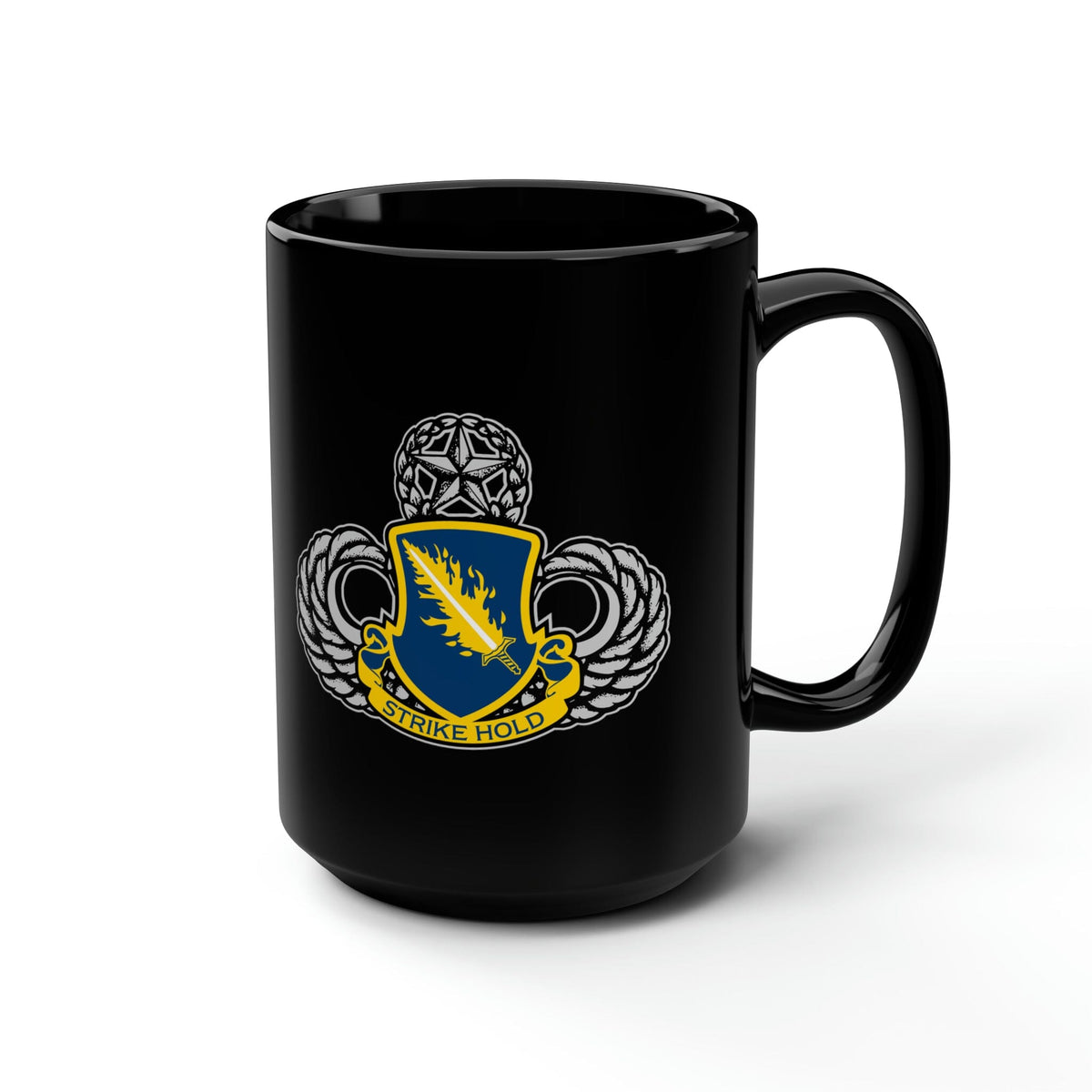 504th PIR Jump Wings Black Mug – American Marauder