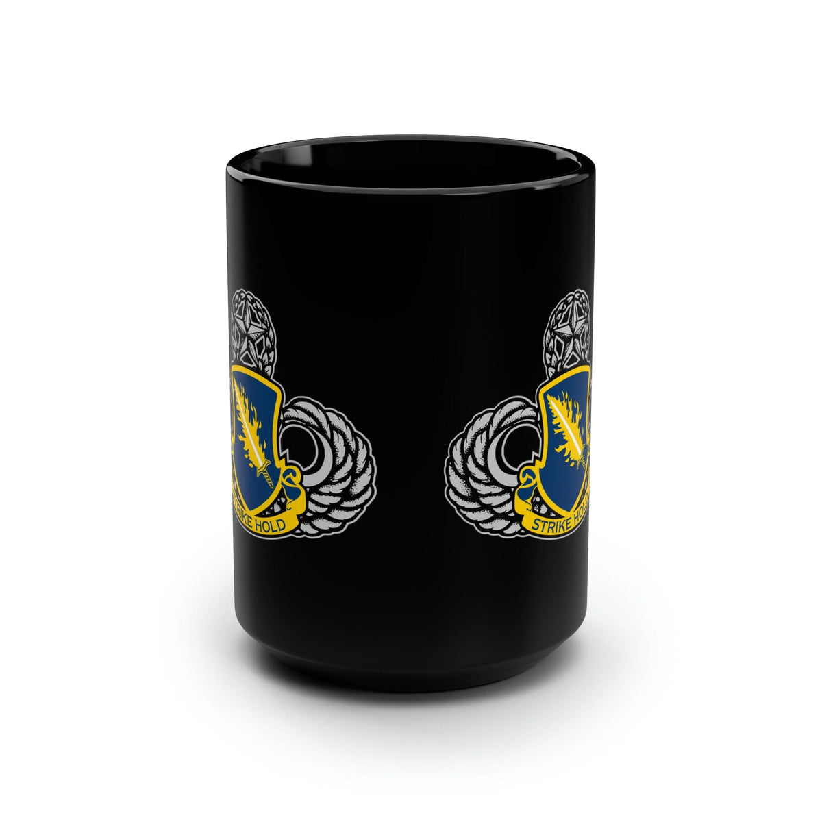 504th PIR Jump Wings Black Mug – American Marauder