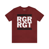 Old School 75th Ranger Regiment - Athletic Fit Team Shirt T-Shirt Printify S Cardinal 