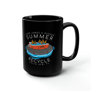 Ranger School Summer Florida Recycle 15oz Black Mug Mug Printify 15oz 