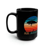 Retro Air Assault 15oz Black Mug Mug Printify 