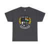 University of Pineland - School of Weapons - Unisex Heavy Cotton Tee T-Shirt Printify Dark Heather S 