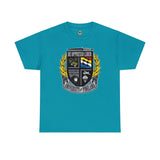 University of Pineland - Unisex Heavy Cotton Tee T-Shirt Printify Tropical Blue S 