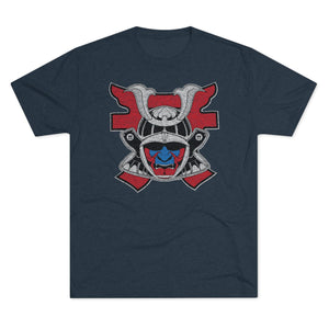 187th Infantry Rakkasan Insignia - Triblend Athletic Shirt T-Shirt Printify S Tri-Blend Vintage Navy 
