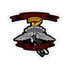 18th Airborne Corp Long Range Surveillance Kiss-Cut Stickers Paper products Printify 4" × 4" White 
