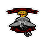 18th Airborne Corp Long Range Surveillance Kiss-Cut Stickers Paper products Printify 