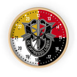 3rd Group Special Forces Wall Clock Home Decor Printify Wooden Black 10"