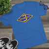 3rd Ranger Battalion Distressed Diamond Triblend Athletic Shirt T-Shirt Printify 