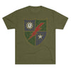 75th Ranger Regiment Ranger Creed Triblend Athletic Shirt T-Shirt Printify Tri-Blend Military Green S 