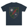 75th Ranger Regiment Ranger Creed Triblend Athletic Shirt T-Shirt Printify Tri-Blend Vintage Navy S 