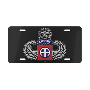 82nd Airborne Division - Vanity Plate Accessories Printify 12" × 6" 