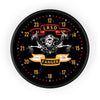 82nd Airborne LRSD HALO Harry Wall clock Home Decor Printify Black Black 10"