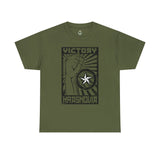 Krasnovia Victory Propoganda Standard Fit Shirt T-Shirt Printify M Military Green 