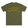 Ranger Creed Ranger Tab Triblend Athletic Shirt T-Shirt Printify Tri-Blend Military Green S 