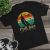 Retro Mott Lake Fun in the Sun Triblend Athletic Shirt T-Shirt Printify 