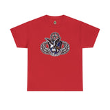 101st Airborne Combat Aviation Brigade Wings - Unisex Heavy Cotton Tee T-Shirt Printify Red S 