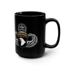 101st Airborne Master Blaster 15oz Black Mug Mug Printify 