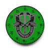 10th Special Forces Group Acrylic Wall Clock Home Decor Printify 10.75'' × 10.75'' (Round) 