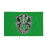 10th Special Forces Group Double-Sided Flag - 36 x 60 Home Decor Printify 36'' × 60'' 