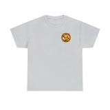 110th IO Battalion Ghost Shirt Front Back - Unisex Heavy Cotton Tee T-Shirt Printify Ice Grey 2XL 