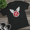 11th Airborne 'Arctic' Division Distressed Insignia Triblend Shirt T-Shirt Printify 