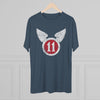 11th Airborne 'Arctic' Division Distressed Insignia Triblend Shirt T-Shirt Printify 