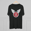 11th Airborne 'Arctic' Division Distressed Insignia Triblend Shirt T-Shirt Printify 