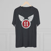 11th Airborne 'Arctic' Division Distressed Insignia Triblend Shirt T-Shirt Printify 