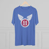 11th Airborne 'Arctic' Division Distressed Insignia Triblend Shirt T-Shirt Printify 