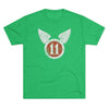 11th Airborne 'Arctic' Division Distressed Insignia Triblend Shirt T-Shirt Printify Tri-Blend Envy S 