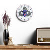 11th Artic Airborne Jumpmaster Wings Acrylic Wall Clock Home Decor Printify 