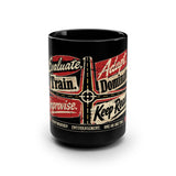 ETADIK Training 15oz Black Mug