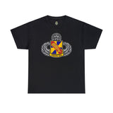 159th Aviation Regiment Wings - Unisex Heavy Cotton Tee T-Shirt Printify Black S 
