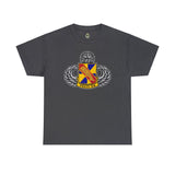159th Aviation Regiment Wings - Unisex Heavy Cotton Tee T-Shirt Printify Dark Heather S 