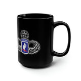 173rd Airborne Brigadge Wings Black Mug Mug Printify 