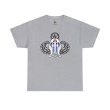 173rd Airborne Sky Soldiers - Unisex Heavy Cotton Tee T-Shirt Printify Sport Grey S 