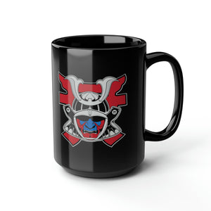 187th Infantry Rakkasan 15oz Black Mug Mug Printify 15oz 
