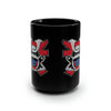 187th Infantry Rakkasan 15oz Black Mug Mug Printify 