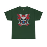 187th Infantry Rakkasan Insignia - Unisex Heavy Cotton Tee T-Shirt Printify Forest Green S 