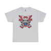 187th Infantry Rakkasan Insignia - Unisex Heavy Cotton Tee T-Shirt Printify Ice Grey S 