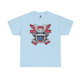 187th Infantry Rakkasan Insignia - Unisex Heavy Cotton Tee T-Shirt Printify Light Blue S 