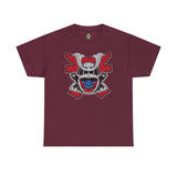 187th Infantry Rakkasan Insignia - Unisex Heavy Cotton Tee T-Shirt Printify Maroon XL 