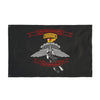 18th Airborne Corp LRS Insignia Double-Sided Flag - 36 x 60 Home Decor Printify 36'' × 60'' 