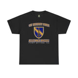 1st SFAB Insignia - Unisex Heavy Cotton Tee T-Shirt Printify Black S 