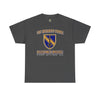 1st SFAB Insignia - Unisex Heavy Cotton Tee T-Shirt Printify Dark Heather S 
