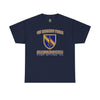 1st SFAB Insignia - Unisex Heavy Cotton Tee T-Shirt Printify Navy S 