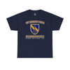 1st SFAB Insignia - Unisex Heavy Cotton Tee T-Shirt Printify Navy S 