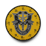 1st Special Forces Group Acrylic Wall Clock Home Decor Printify 10.75'' × 10.75'' (Round) 