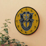 1st Special Forces Group Acrylic Wall Clock Home Decor Printify 
