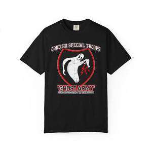 23rd HQ Special Troops Ghost Army Dyed Soft Cotton Shirt T-Shirt Printify Black S 